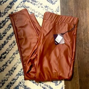 New with tags. Target. Ava & Viv. Faux leather pants. 1X